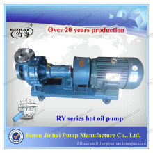 Pompe de transfert d&#39;huile de carburant série RY Pompe d&#39;huile chaude
